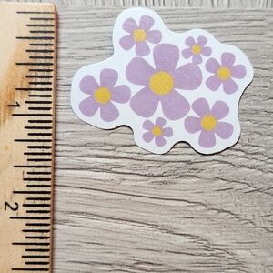 10 for $10 Flower Power Stickers Groovy Hippie 60s 70s Flower Child A651